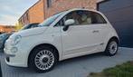 Fiat 500 1.2 Start&Stopp Lounge, Auto's, 1305 kg, 4 cilinders, Leder en Stof, Wit