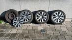 4 Originelen Velgen en banden voor Peugeot 208 maat195/55/16, Auto-onderdelen, Banden en Velgen, Gebruikt, 16 inch, Ophalen of Verzenden