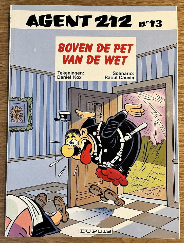 Agent 212 - Boven de pet van de wet - 12 (1999) Strip, Boeken, Stripverhalen, Zo goed als nieuw, Eén stripboek