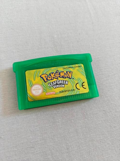 Pokémon Leaf Green Gameboy, Consoles de jeu & Jeux vidéo, Jeux | Nintendo Game Boy, Utilisé, Enlèvement ou Envoi