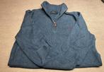 Polo Ralph Lauren blauwe half-zip trui M, Enlèvement ou Envoi, Ralph Lauren, Comme neuf, Bleu