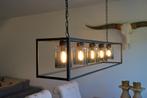 Hanglamp, Ophalen, Zo goed als nieuw, Glas, 75 cm of meer