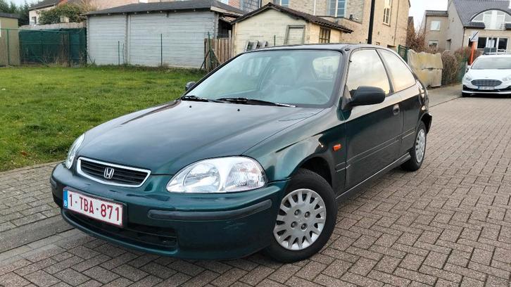 honda, Autos, Honda, Entreprise, Civic, Airbags, Air conditionné, Verrouillage central, Vitres électriques, Radio, Essence, Euro 2