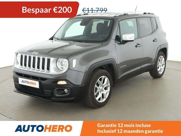 Jeep Renegade 1.6 M-Jet Limited Adventure Edition FWD, Auto's, Jeep, Te koop, Renegade, ABS, Airbags, Airconditioning, Bluetooth