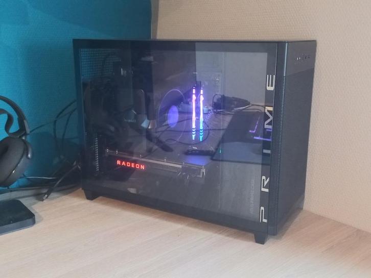gaming pc (asus,amd), Computers en Software, Desktop Pc's, Zo goed als nieuw, SSD, Met videokaart, Gaming, Ophalen
