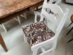 Gepimpte vintage stoelen 6, Tuin en Terras, Tuinsets en Loungesets, Ophalen, Zo goed als nieuw