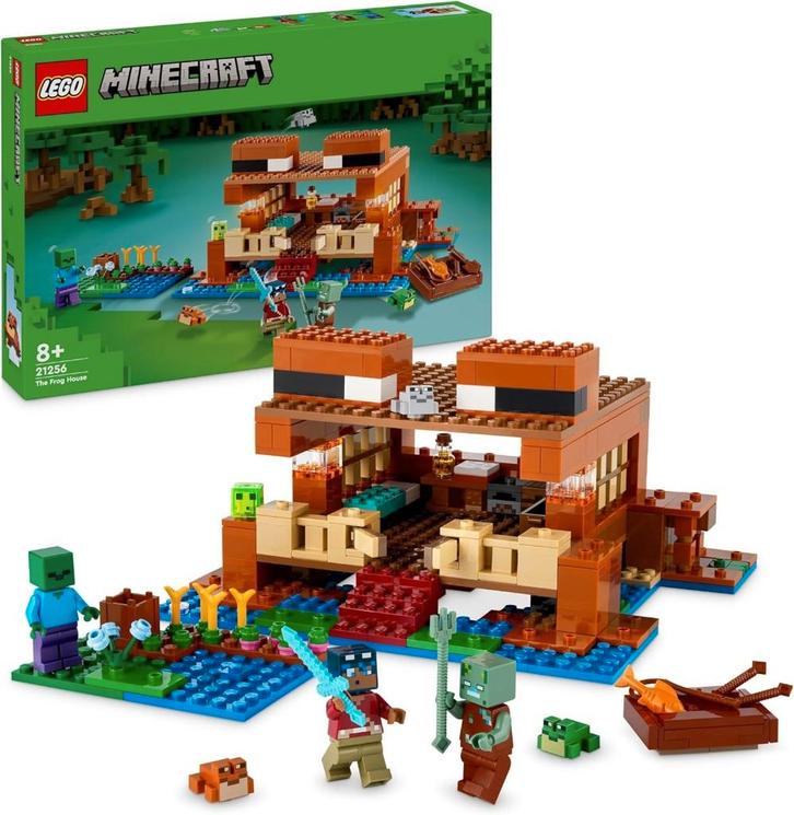 Neuf - Lego Minecraft - La maison de la grenouille (21256), Kinderen en Baby's, Speelgoed | Duplo en Lego, Nieuw, Lego, Complete set