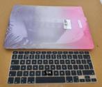MacBook Air 13" paars/roze hoesje 2011-2015, Computers en Software, Apple Macbooks, Qwerty, 8 GB, 13 inch, Nieuw