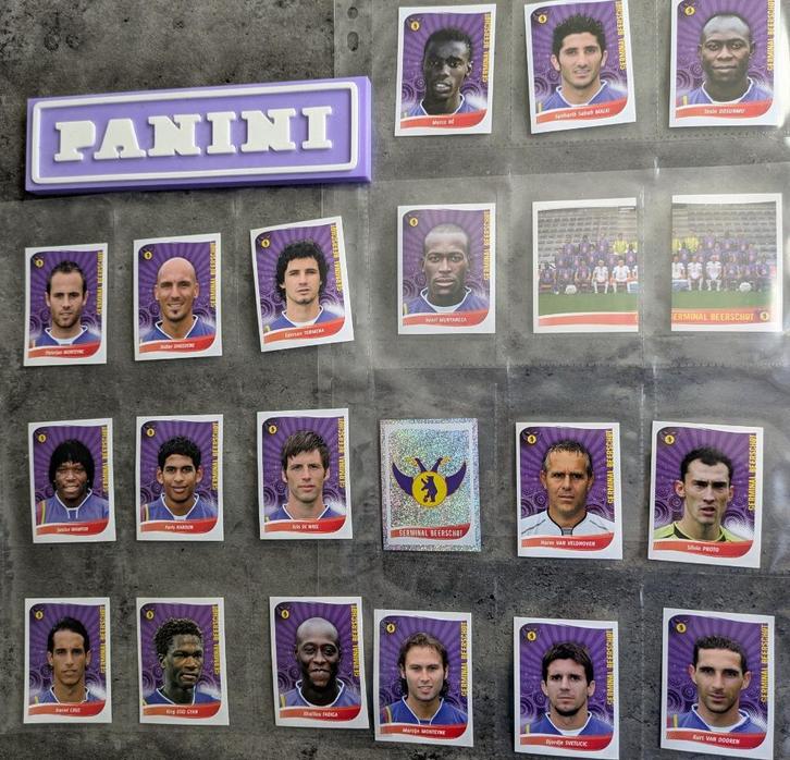 Panini football 2009 GERMINAL BEERSCHOT 21 voetbal stickers, Hobby en Vrije tijd, Stickers en Plaatjes, Nieuw, Verzenden