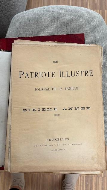Le patriot illustre jaargang 1890 beschikbaar voor biedingen