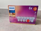 Nieuwe dimbare 'Philips' GU10 lampen (LED), Ophalen of Verzenden, Nieuw, 30 tot 60 watt, Led-lamp