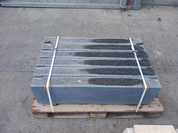 En stocks: Bordures en Pierre Bleue de Belgique, Tuin en Terras, Bielzen en Borduren, Nieuw, Border, Natuursteen, 25 tot 50 cm