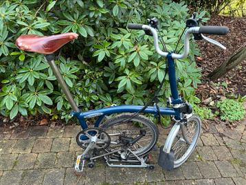 Brompton T-line titanium plooifiets met 6 versnellingen  beschikbaar voor biedingen