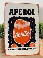 Metalen reclamebord Aperol, Ophalen of Verzenden, Nieuw, Reclamebord