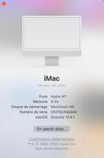 Imac 24”, Informatique & Logiciels, Enlèvement ou Envoi, Comme neuf, IMac