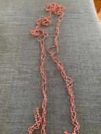 3 delige kralenslinger lengte is ci 2m70 (2 stuks te koop), Enlèvement ou Envoi, Comme neuf