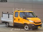 Iveco Daily 35S15 3.0L Open Laadbak Dubbel Cabine 150PK 3,5t, Auto's, Stof, Gebruikt, Iveco, Bedrijf