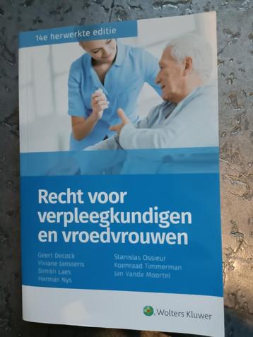 Studieboek: recht voor verpleegkundigen en vroedvrouwen, Enlèvement ou Envoi, Wolters Kluwer, Alpha, Enseignement supérieur