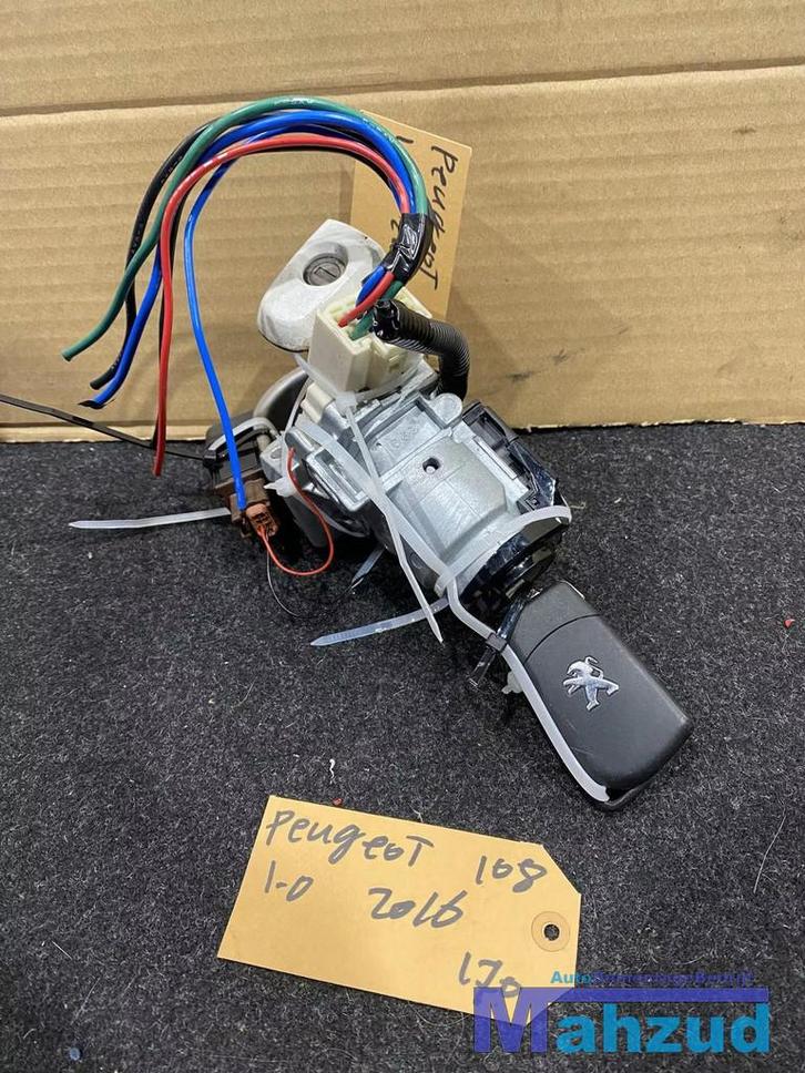 PEUGOET 108 Contact slot met sleutel, Auto-onderdelen, Elektronica en Kabels, Peugeot, Gebruikt