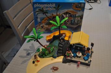 Playmobil vakantie eiland met strandbar beschikbaar voor biedingen