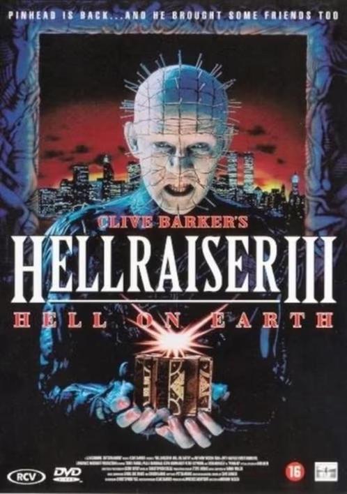 Hellraiser III - Hell On Earth, Cd's en Dvd's, Dvd's | Horror, Ophalen of Verzenden