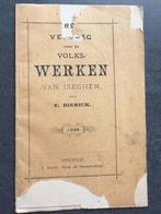 IZEGEM Verslag over de volkswerken van Iseghem., Boeken, Ophalen of Verzenden, Gelezen
