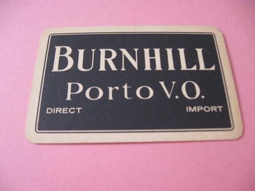 1 oude losse speelkaart Porto Burnhill  (149), Verzamelen, Speelkaarten, Jokers en Kwartetten, Zo goed als nieuw, Speelkaart(en)