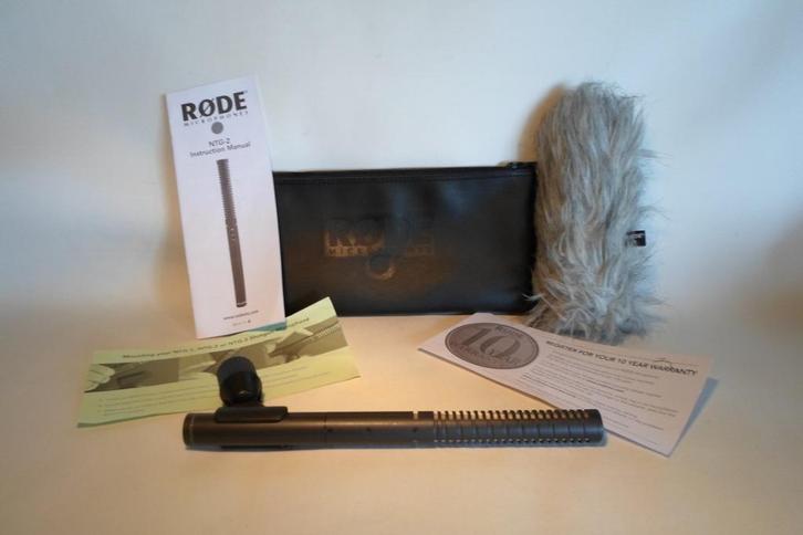 Microphone Rohe NTG-2, Musique & Instruments, Microphones, Comme neuf, Autres types, Enlèvement