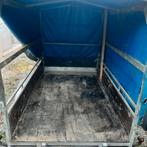 Gesloten aanhangwagen 750kg - enkelasser, Ophalen, Gebruikt