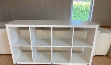 Ikea kallax kast wit 77 x 147 cm - zonder wieltjes beschikbaar voor biedingen