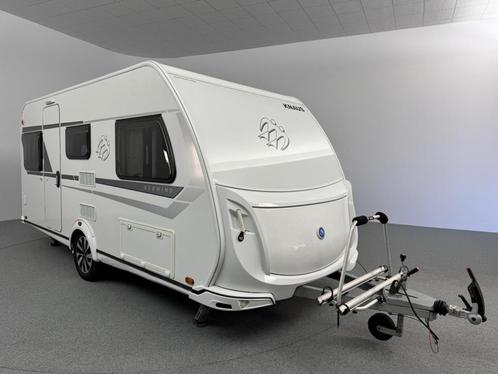 Knaus Südwind 460 EU Mover Voortent Fietsendrager Accu, Caravans en Kamperen, Caravans, Overige, Knaus, 2 aparte bedden, 4 tot 5 meter