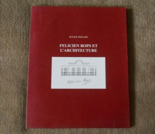 Félicien Rops et l'architecture (Roger Pierard), Livres, Art & Culture | Architecture, Enlèvement ou Envoi