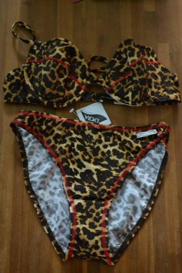 bikini met luipaard print  