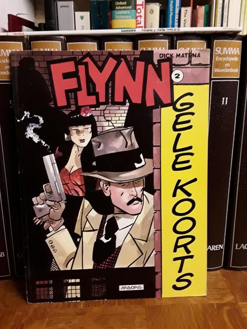 Flynn 2: Gele Koorts, Dick Matena, Livres, BD, Comme neuf, Une BD, Enlèvement ou Envoi