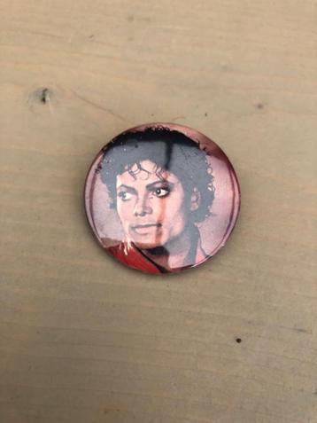 Vintage Button/pin/speld Michael Jackson beschikbaar voor biedingen