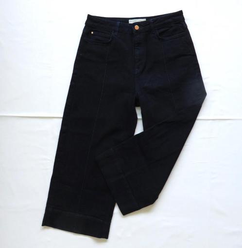 Capri jeans donkerblauw, Esprit maat 29W – 24L (36), Kleding | Dames, Spijkerbroeken en Jeans, Zo goed als nieuw, W28 - W29 (confectie 36)