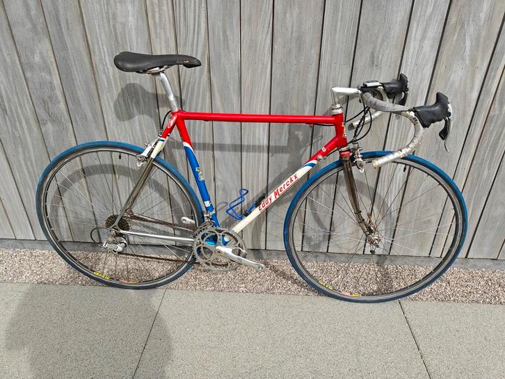 vintage Eddy Merckx Signature - verzamelaars, Fietsen en Brommers, Fietsen | Racefietsen, Gebruikt, 28 inch, Staal, 53 tot 57 cm