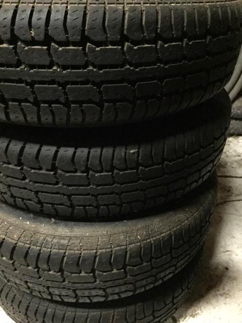 velgen, banden, stalen velgen, aanhangwagen, remorque, Auto-onderdelen, Banden en Velgen, Banden en Velgen, Zomerbanden, Ophalen