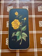 Schilderij gele roos, Enlèvement