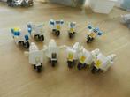 LEGO POLITIE - 10 ZWARE MOTO S WIT, Ophalen of Verzenden, Zo goed als nieuw, Losse stenen, Lego