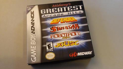Nintendo Game Boy Advance MIDWAY GREATEST ARCADE HITS GBA, Consoles de jeu & Jeux vidéo, Jeux | Nintendo Game Boy, Comme neuf