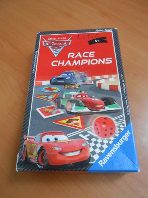 Cars race champions, Hobby en Vrije tijd, Gezelschapsspellen | Bordspellen, Zo goed als nieuw, Ophalen of Verzenden