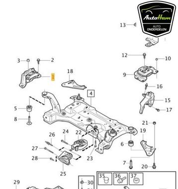 MOTORSTEUN Volvo V40 (MV) (|1301561113|32222348|31493337|) beschikbaar voor biedingen