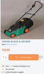 Black&Decker elektrische grasmaaier, Tuin en Terras, Ophalen, Zo goed als nieuw, Elektrische grasmaaier, Opvangbak