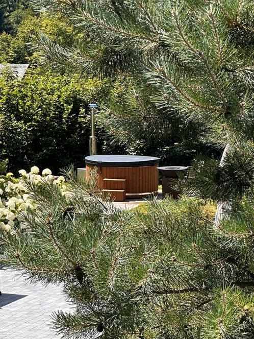 Alle opties voor een Scandinavisch bad - nieuw, Tuin en Terras, Bubbelbaden en Hottubs, Zo goed als nieuw, Trap, Ophalen of Verzenden