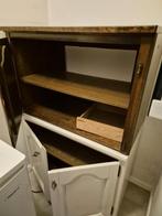 Bruin open opzetkastje met legplank GRATIS, Maison & Meubles, Armoires | Secrétaires, Enlèvement