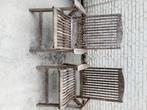 Tuinstoelen, Jardin & Terrasse, Chaises de jardin, Enlèvement, Utilisé, Bois de teck, Ajustable