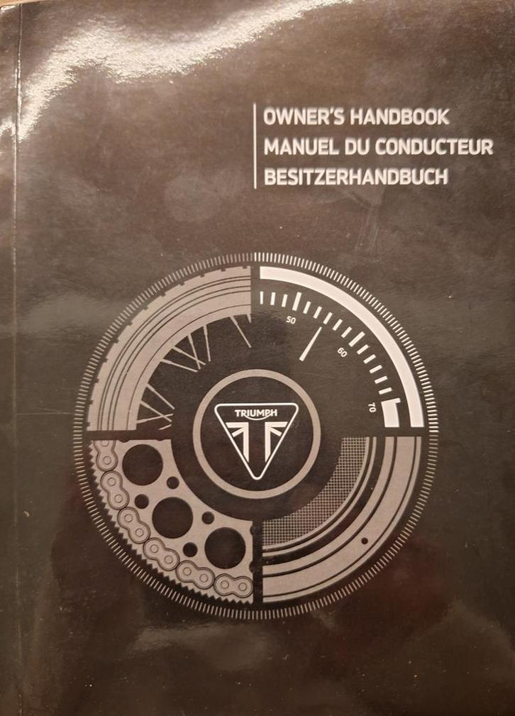 Manuel d'utilisation Triumph original (français), Motos, Modes d'emploi & Notices d'utilisation, Triumph, Enlèvement ou Envoi