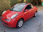 NISSAN MICRA CABRIOLET, Auto's, Nissan, Voorwielaandrijving, 4 zetels, Stof, Zwart