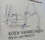 Koen Vanmechelen uitnodiging met tekening en handtekening, Ophalen of Verzenden